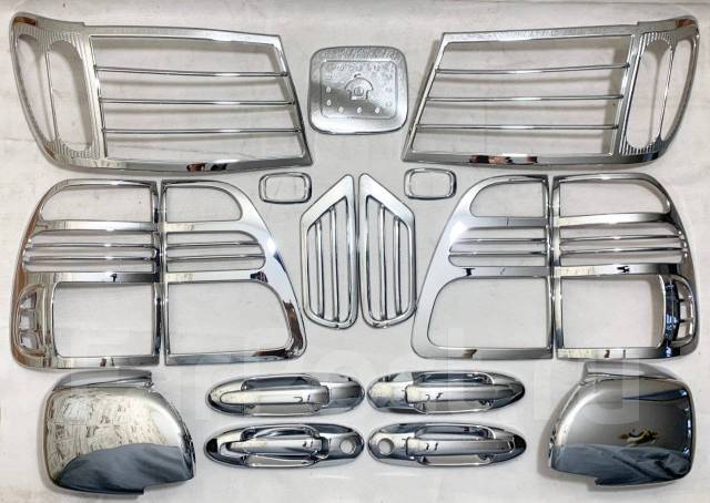 Комплект хром накладок Toyota Land Cruiser 100 1998-2003