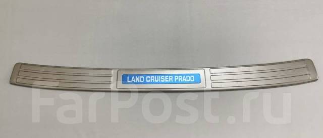 Накладка на задний бампер для Toyota Land Cruiser Prado 2002-2009 120