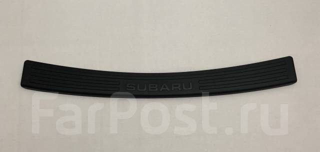 Накладка на задний бампер Subaru Forester 2018-2021