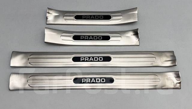 Накладки на пороги для Toyota Land Cruiser Prado 2002-2009