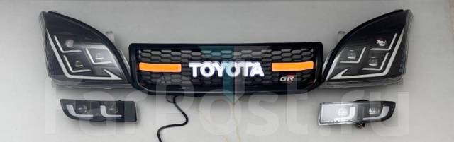 Комплект оптики Toyota Land Cruiser Prado 2002-2009 фары туманки