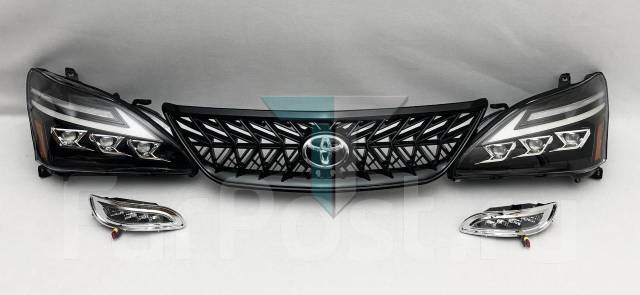 Комплект оптики Toyota Harrier 2003-2013 фары туманки