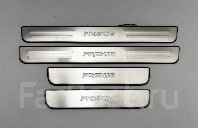 Накладки на пороги для Toyota Premio 2007-2021