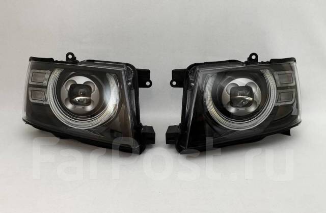 Комплект фар для Nissan Patrol 61 2004-2010 2 рестайлинг