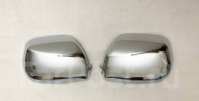 Хромированные накладки на боковые зеркала Toyota Ipsum 2001-2009 ACM26W, 2AZFE