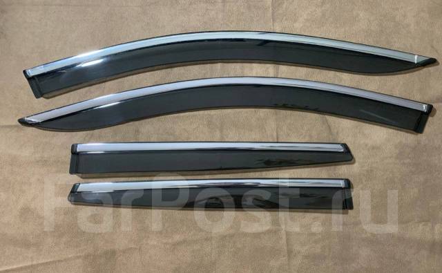 Ветровики на двери для Nissan Qashqai 2013-2022 11 J11, HRA2