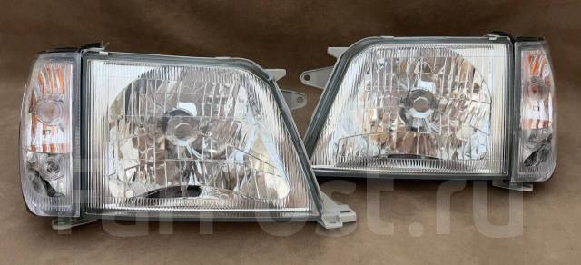 Комплект фар для Toyota Land Cruiser Prado 1996-2002