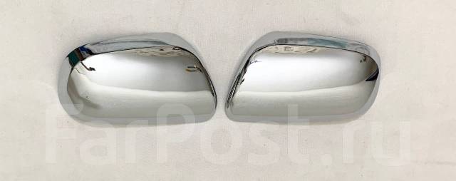 Хромированные накладки на зеркала для Toyota Prius 2003-2011 20 NHW20, 1NZFXE