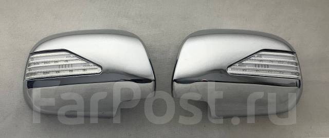 Накладки на боковые зеркала c поворотником Toyota Harrier 2003-2013 30