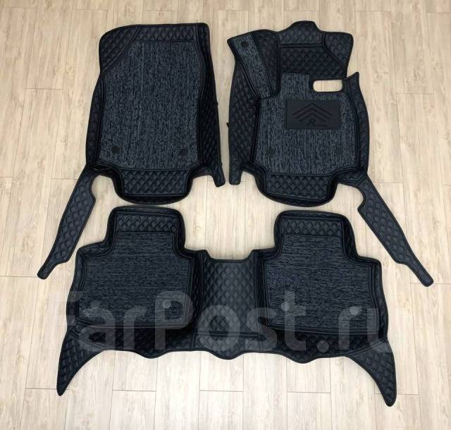 Модельные коврики 3D для Toyota Rav 4 2018-2020