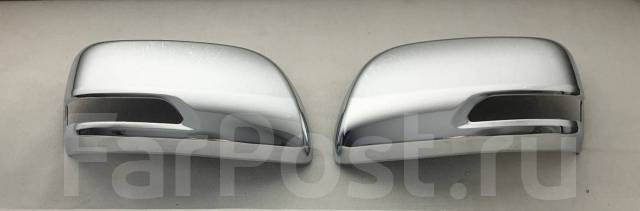 Хромированные накладки на зеркала Lexus LX570 2012-2022 URJ201, 3URFE