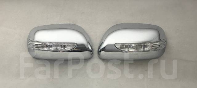 Накладки на зеркала Toyota Prius 2003-2011 20 с поворотником NHW20, 1NZFXE