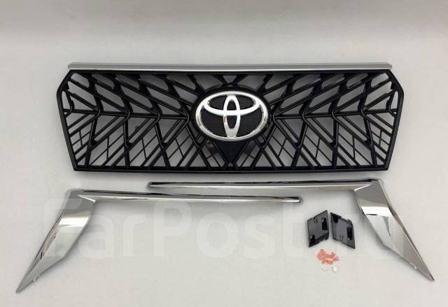 Решетка радиатора для Toyota Land Cruiser Prado 2017-2023