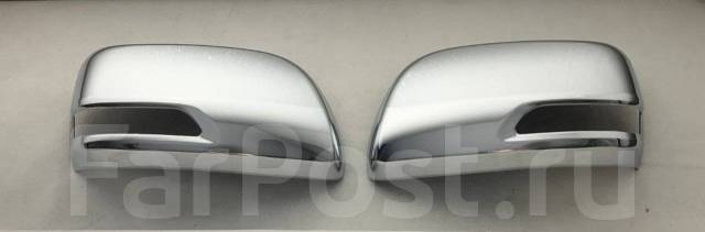 Накладки на боковые зеркала Toyota Land Cruiser Prado 2009-2023 150