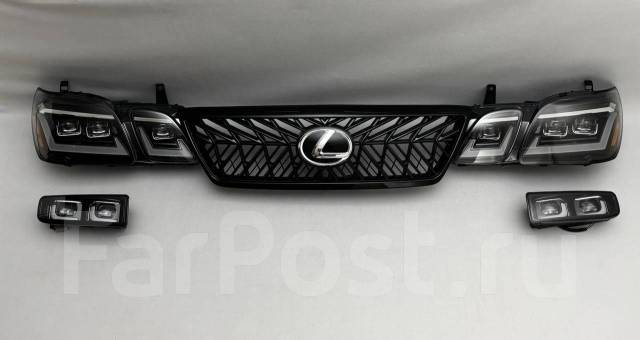 Набор оптики Lexus LX470 1998-2007 фары туманки