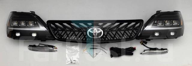 Комплект оптики Toyota Harrier 1997-2003 фары туманки
