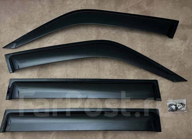 Ветровики на двери для Toyota Land Cruiser Prado 1996-2002 90