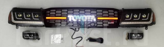 Комплект оптики Toyota Land Cruiser 2005-2007 фары туманки
