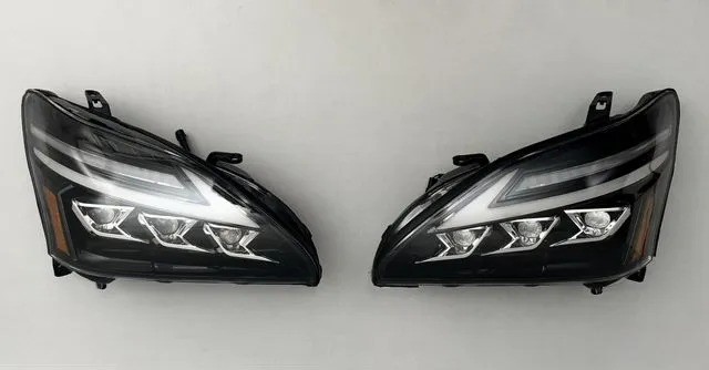 Фары LED линзы для Toyota Harrier 2003-2013