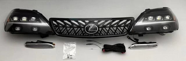 Фары для Lexus RX300 2000-2003 решетка туманки