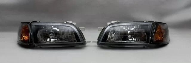 Комплект фар для Toyota Corona 1992-1997 бочка