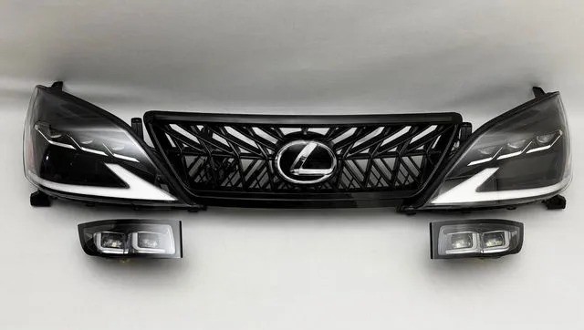 Набор оптики Lexus GX470 2002-2009 фары туманки решетка